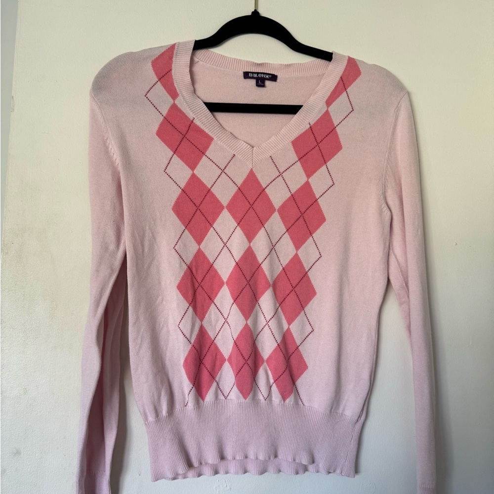 Pink light weight sweater